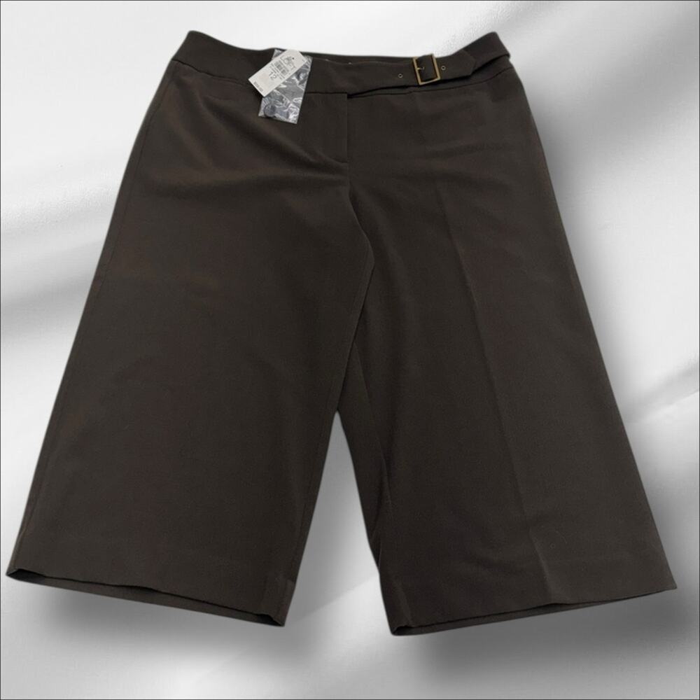 LOFT Women’s 12 Brown MARISA Cropped Pant